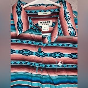 Women Ariat button up shirt